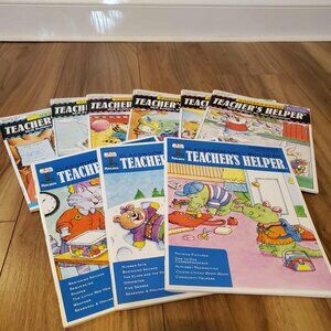 Mailbox Magazine Kindergarten Teacher’s Helper 9 Piece Lot (2003–2004)